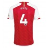 Arsenal Ben White #4 Heimtrikot 2023-24 Kurzarm